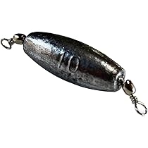 Amazon | タル付き長オモリ【小パックオモリ】釣り 鉛 日本製